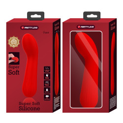 Pretty Love Stimulateur Prostatique Vibrant Faun 14 x 3.4cm Rouge